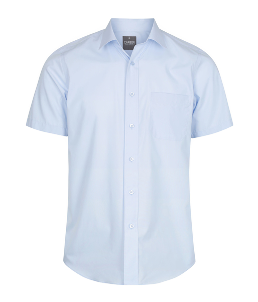 Picture of Mens Premium Poplin Short Sleeve Shirt (Contemporary Fit)
