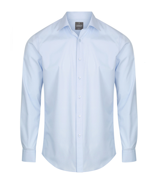 Picture of Mens Premium Poplin Short Sleeve Shirt (Slim Fit)