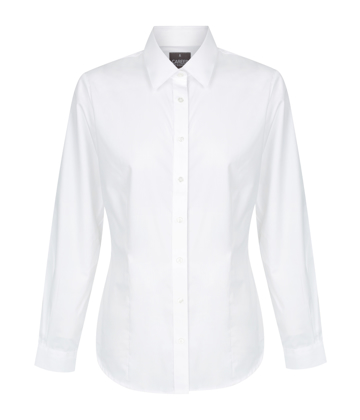 Picture of Ladies Premium Poplin Long Sleeve Shirt (Slim Fit)