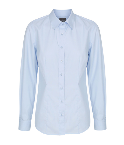 Picture of Ladies Premium Poplin Long Sleeve Shirt (Slim Fit)