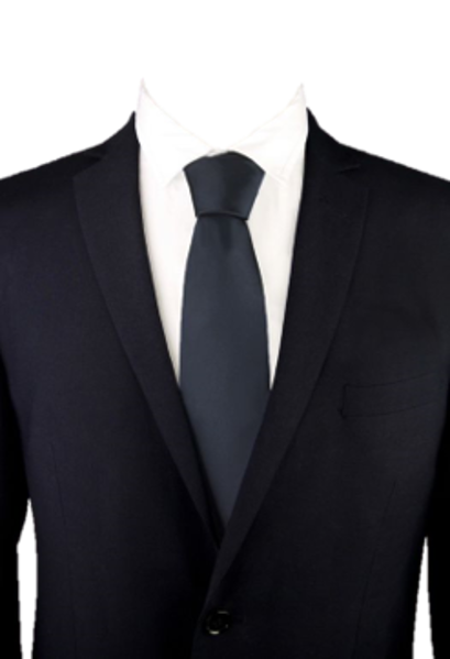 Picture of Dark Midnight Blue Necktie(MOQ 10 Units)